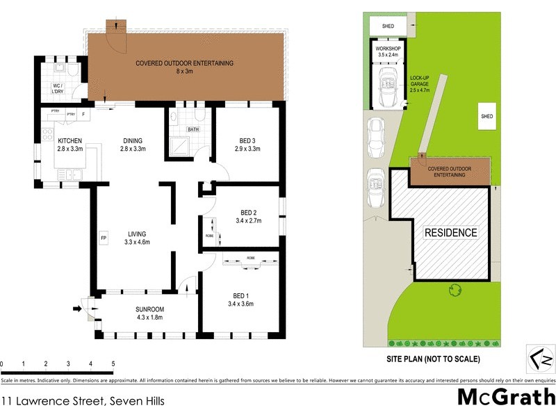11 Lawrence Street, Seven Hills NSW 2147 Floorplan