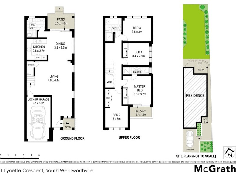 1 Lynette Crescent, South Wentworthville NSW 2145 Floorplan