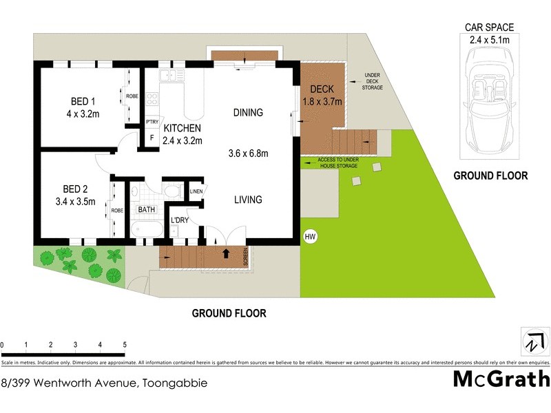 8/399 Wentworth Avenue, Toongabbie NSW 2146 Floorplan
