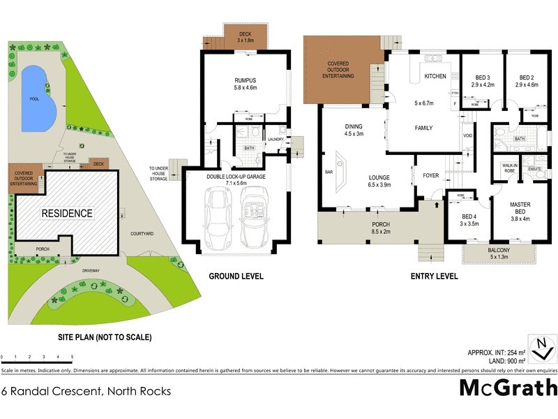 6 Randal Crescent, North Rocks NSW 2151 Floorplan