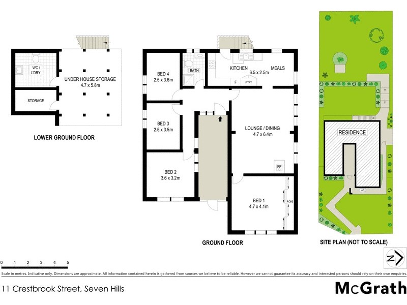 11 Crestbrook Street, Seven Hills NSW 2147 Floorplan