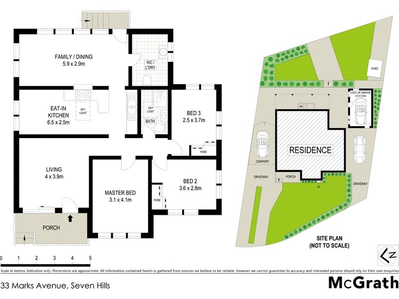 33 Marks Avenue, Seven Hills NSW 2147 Floorplan