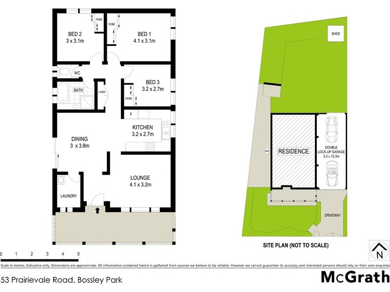 53 Prairie Vale Road, Bossley Park NSW 2176 Floorplan