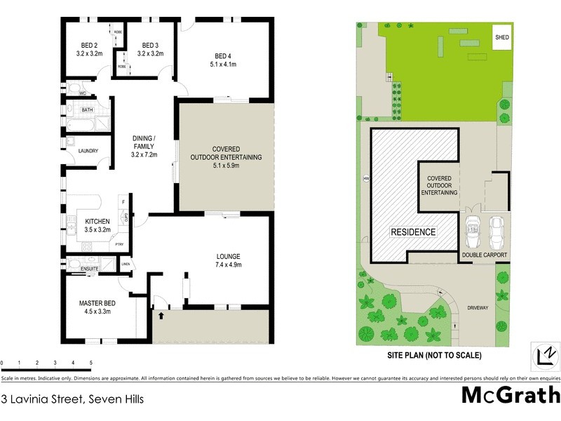 3 Lavinia Street, Seven Hills NSW 2147 Floorplan