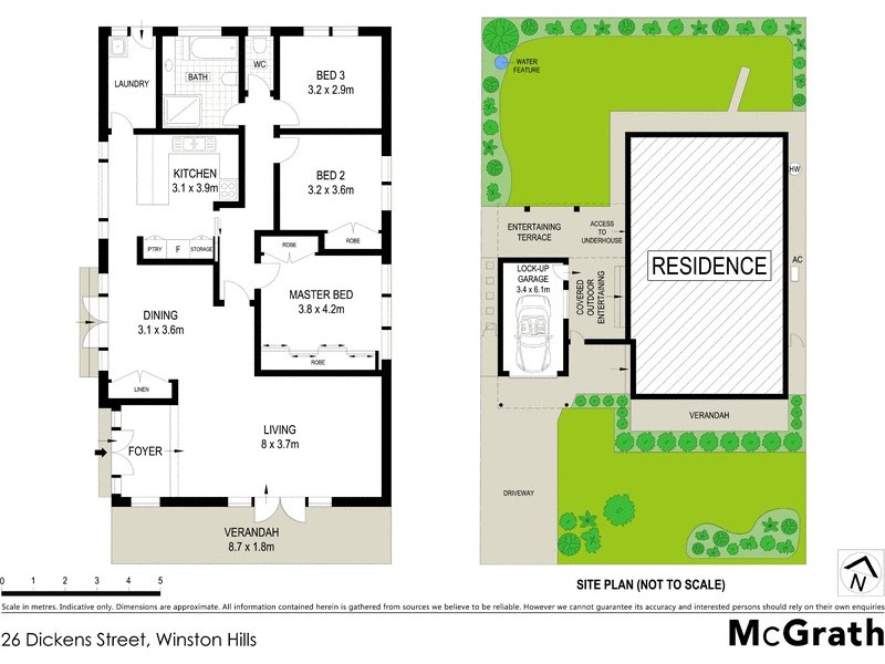26 Dickens Street, Winston Hills NSW 2153 Floorplan