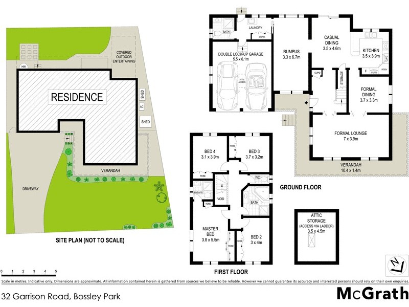 32 Garrison Road, Bossley Park NSW 2176 Floorplan