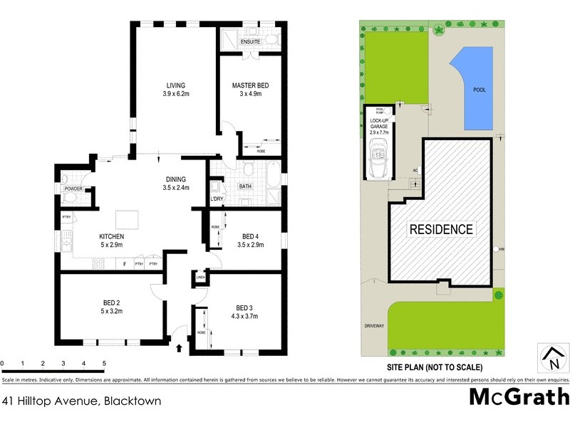 41 Hilltop Avenue, Blacktown NSW 2148 Floorplan