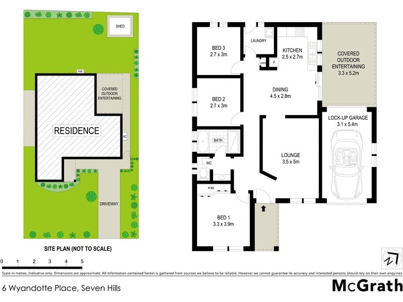 6 Wyandotte Place, Seven Hills NSW 2147 Floorplan