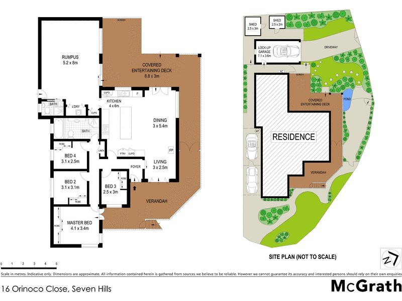 16 Orinoco Close, Seven Hills NSW 2147 Floorplan