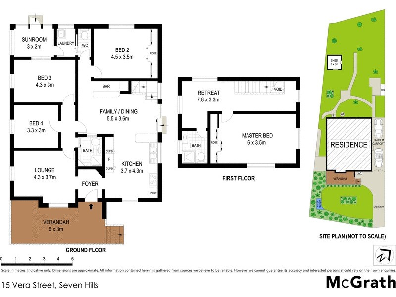15 Vera Street, Seven Hills NSW 2147 Floorplan
