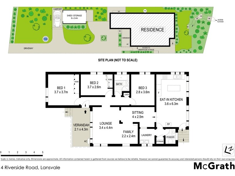 4 Riverside Road, Lansvale NSW 2166 Floorplan