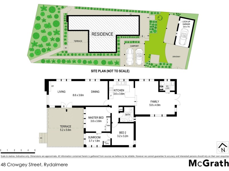 48 Crowgey Street, Rydalmere NSW 2116 Floorplan