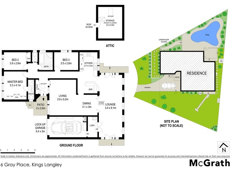 6 Gray Place, Kings Langley NSW 2147 Floorplan