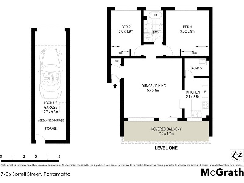 7/26 Sorrell Street, Parramatta NSW 2150 Floorplan