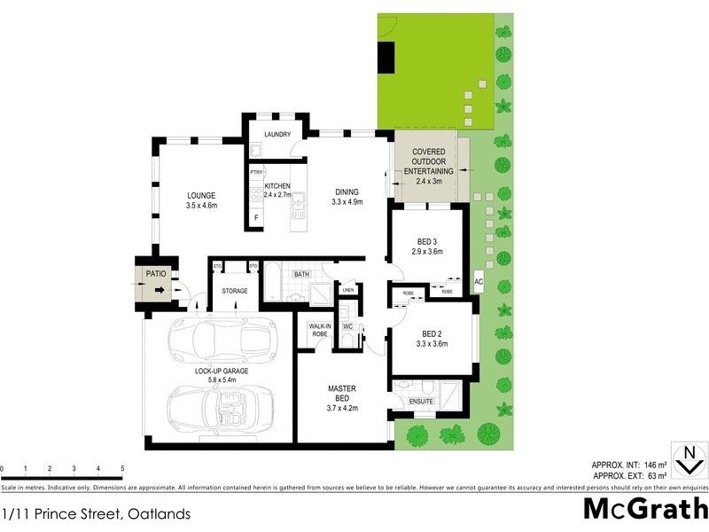 1/11 Prince Street, Oatlands NSW 2117 Floorplan