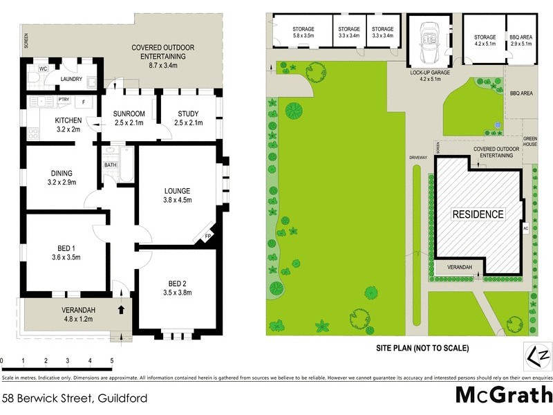 58 Berwick Street, Guildford NSW 2161 Floorplan