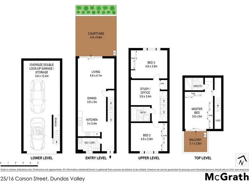 25/16 Carson Street, Dundas Valley NSW 2117 Floorplan