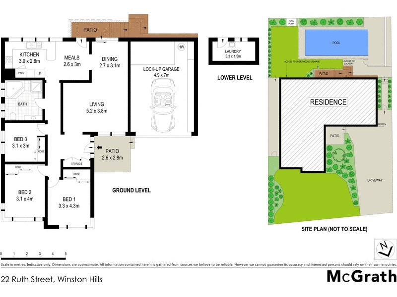 22 Ruth Street, Winston Hills NSW 2153 Floorplan