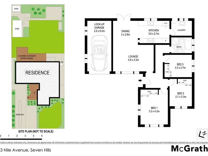 3 Nile Avenue, Seven Hills NSW 2147 Floorplan