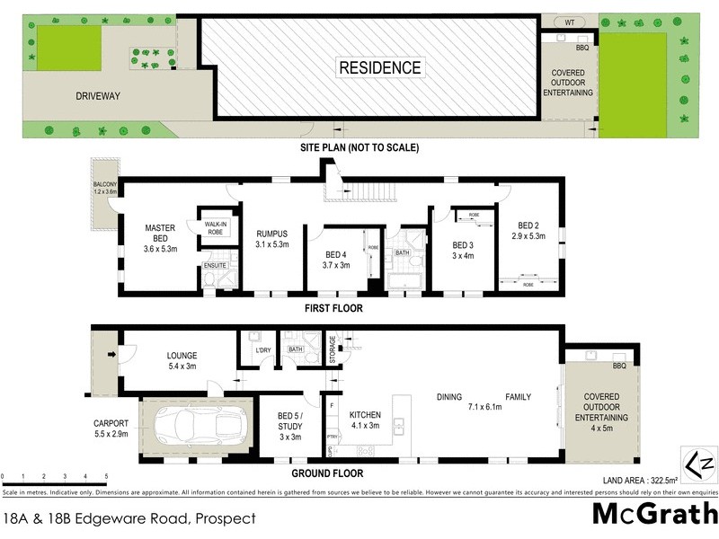 18A Edgeware Road, Prospect NSW 2148 Floorplan