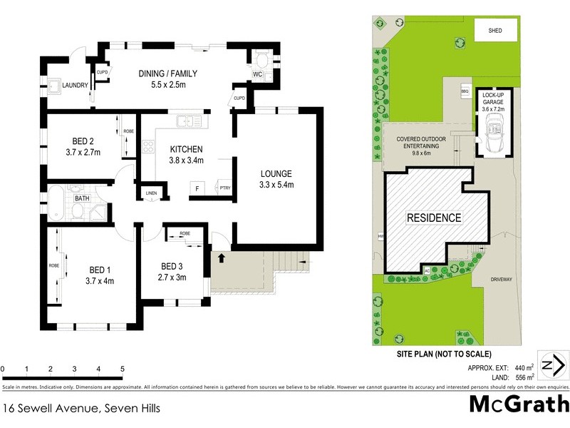 16 Sewell Avenue, Seven Hills NSW 2147 Floorplan