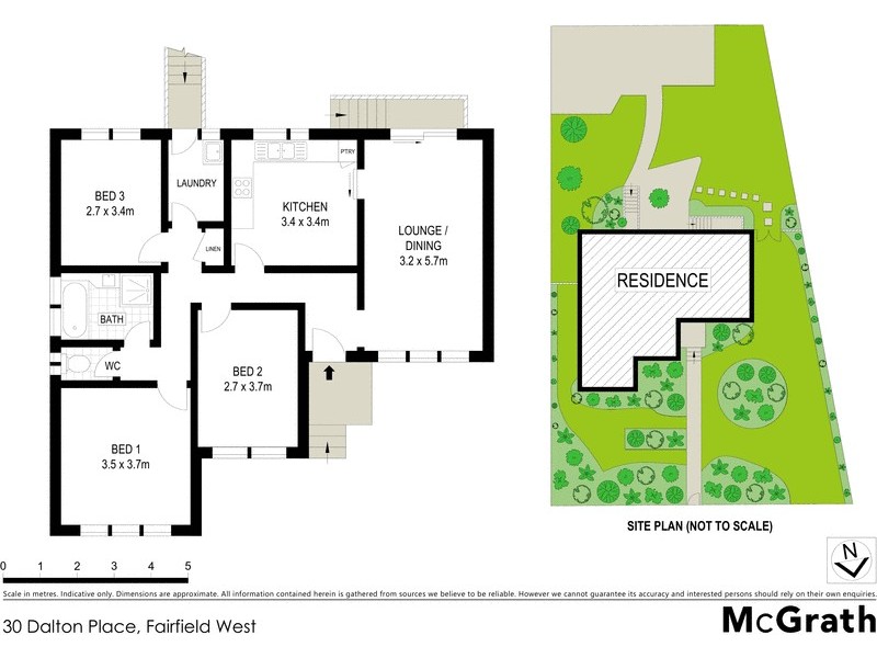 30 Dalton Place, Fairfield West NSW 2165 Floorplan
