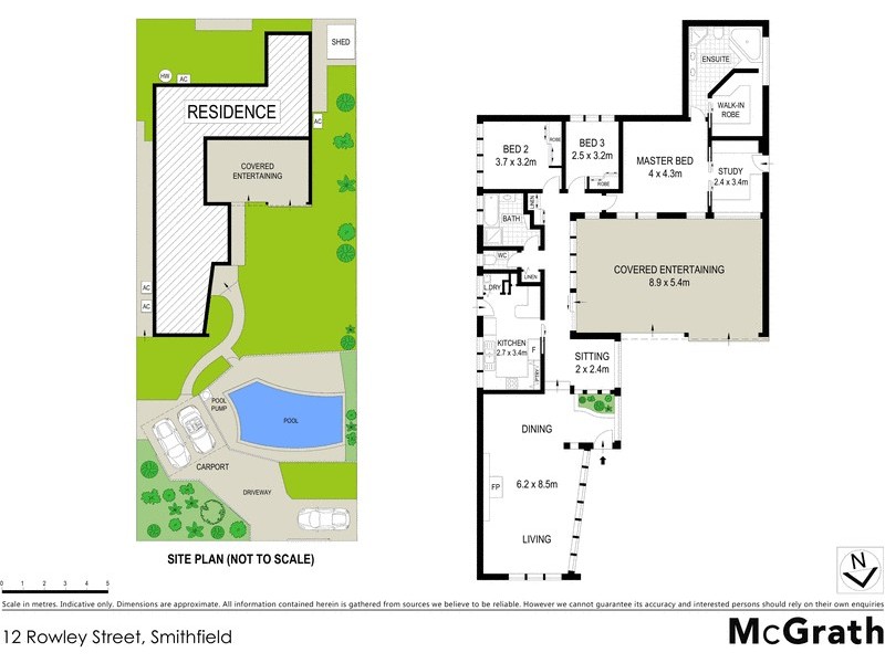 12 Rowley Street, Smithfield NSW 2164 Floorplan