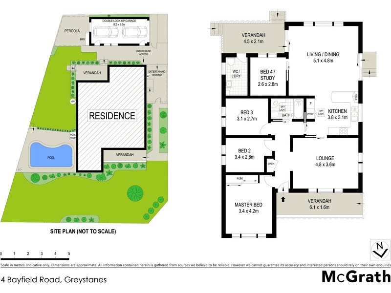 4 Bayfield Road, Greystanes NSW 2145 Floorplan