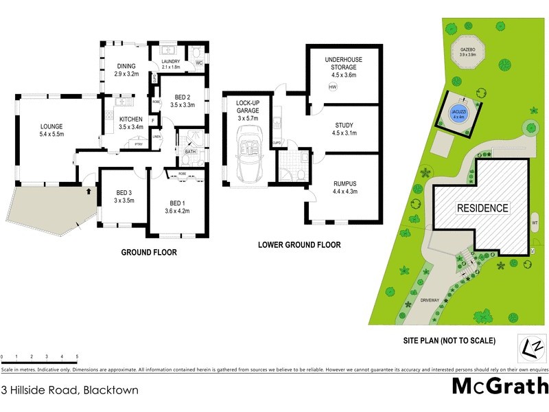 3 Hillside Road, Blacktown NSW 2148 Floorplan
