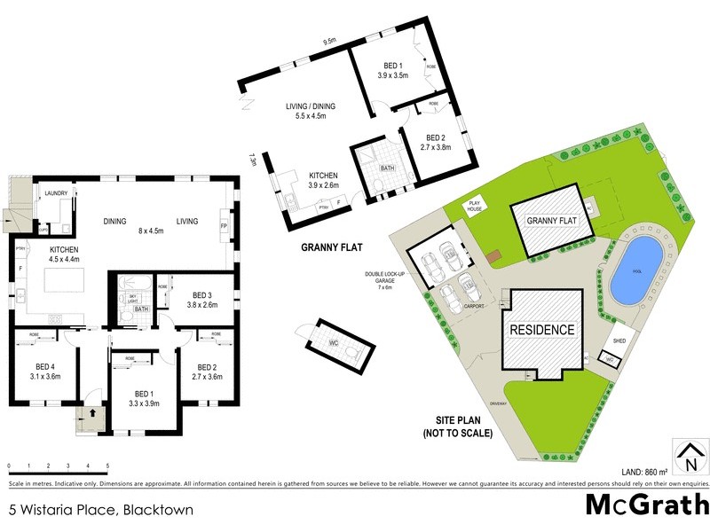 5 Wistaria Place, Blacktown NSW 2148 Floorplan