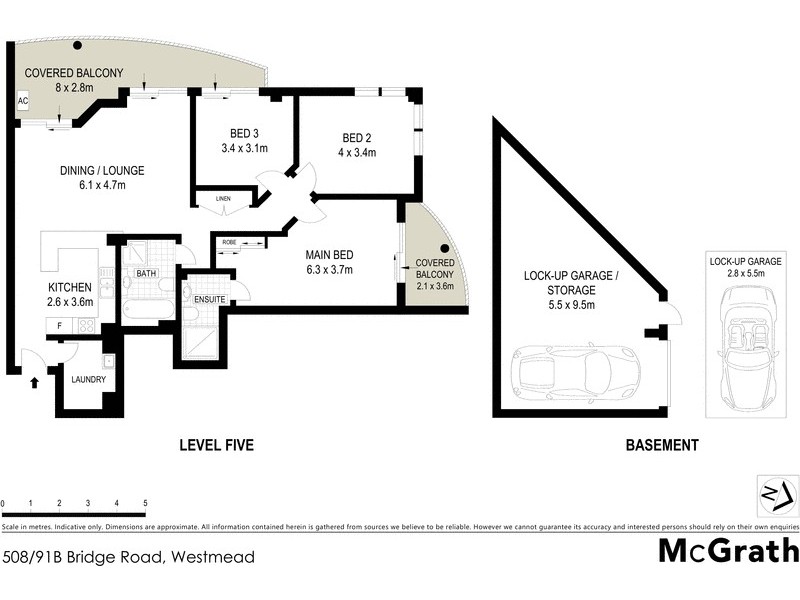 508/91B Bridge Road, Westmead NSW 2145 Floorplan