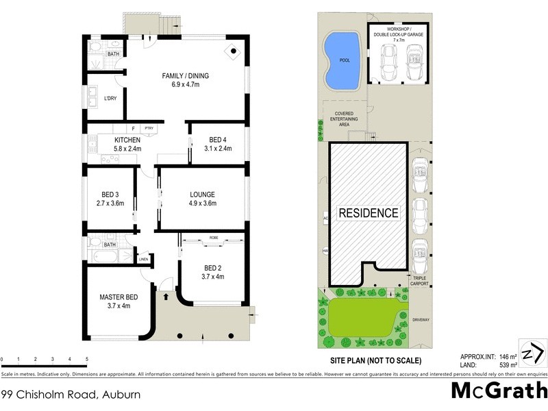 99 Chisholm Road, Auburn NSW 2144 Floorplan