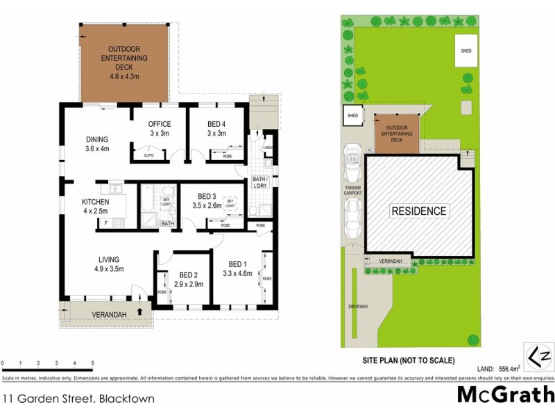 11 Garden Street, Blacktown NSW 2148 Floorplan