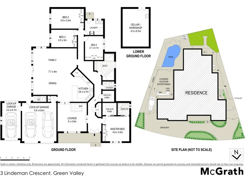 3 Lindeman Crescent, Green Valley NSW 2168 Floorplan