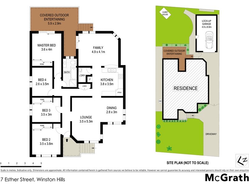 7 Esther Street, Winston Hills NSW 2153 Floorplan