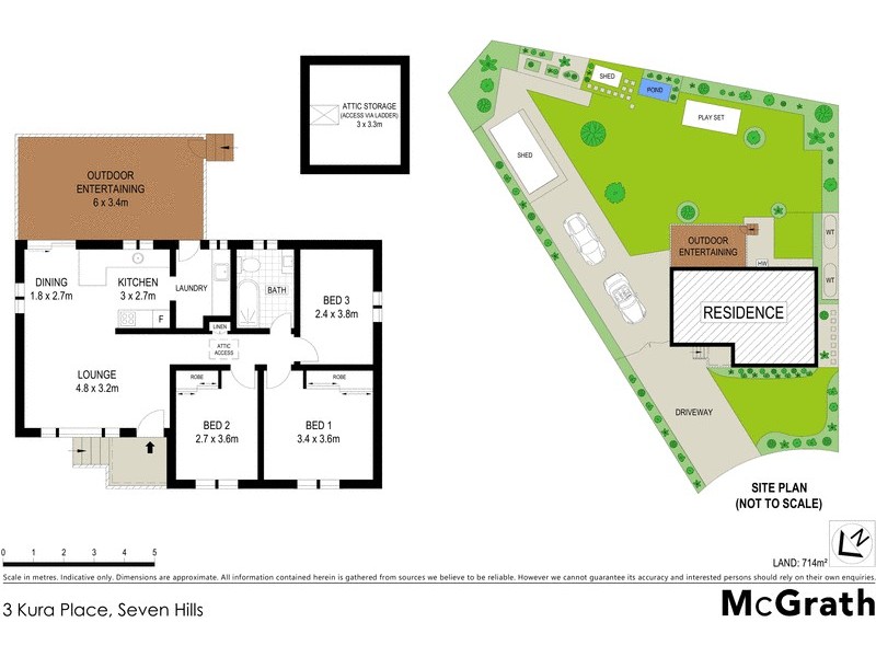 3 Kura Place, Seven Hills NSW 2147 Floorplan