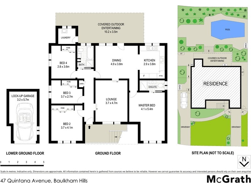 47 Quintana Avenue, Baulkham Hills NSW 2153 Floorplan