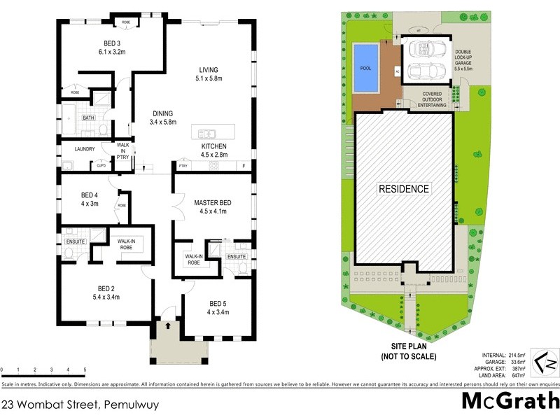 23 Wombat Street, Pemulwuy NSW 2145 Floorplan