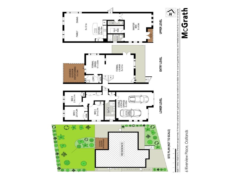 6 Riverview Place, Oatlands NSW 2117 Floorplan