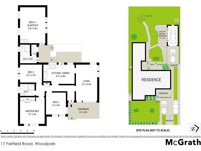 17 Fairfield Road, Woodpark NSW 2164 Floorplan