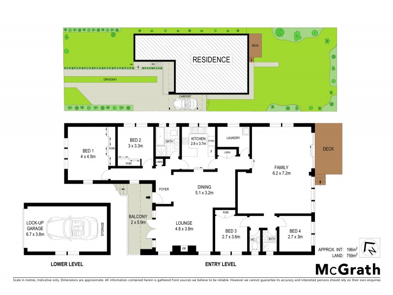 16 Gowan Brae Avenue, Oatlands NSW 2117 Floorplan