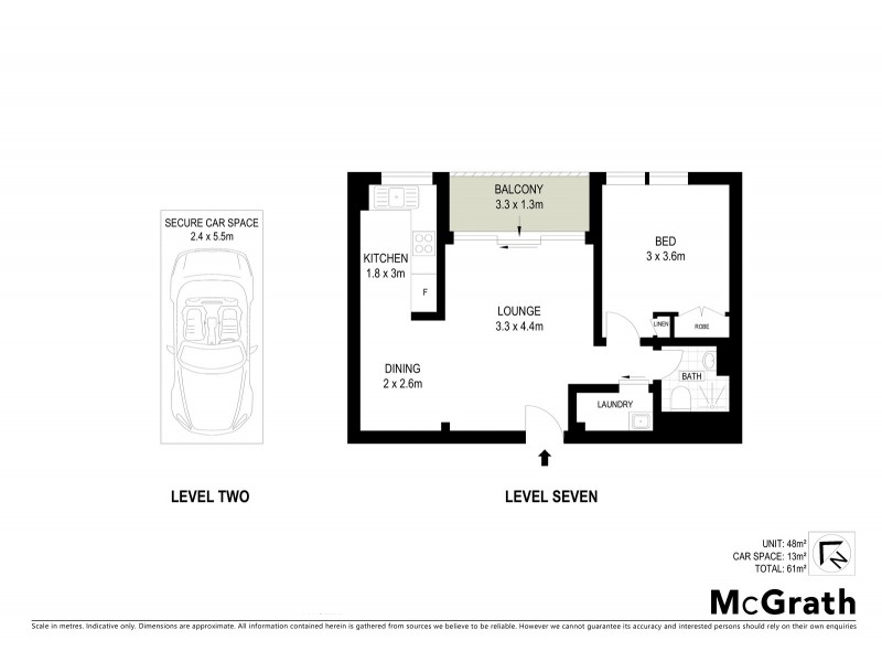 7C/15 Campbell Street, Parramatta NSW 2150 Floorplan