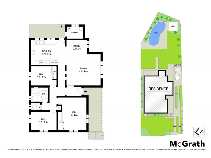 6 Lawley Street, Bossley Park NSW 2176 Floorplan