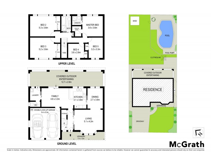 3 Quinn Place, Prairiewood NSW 2176 Floorplan