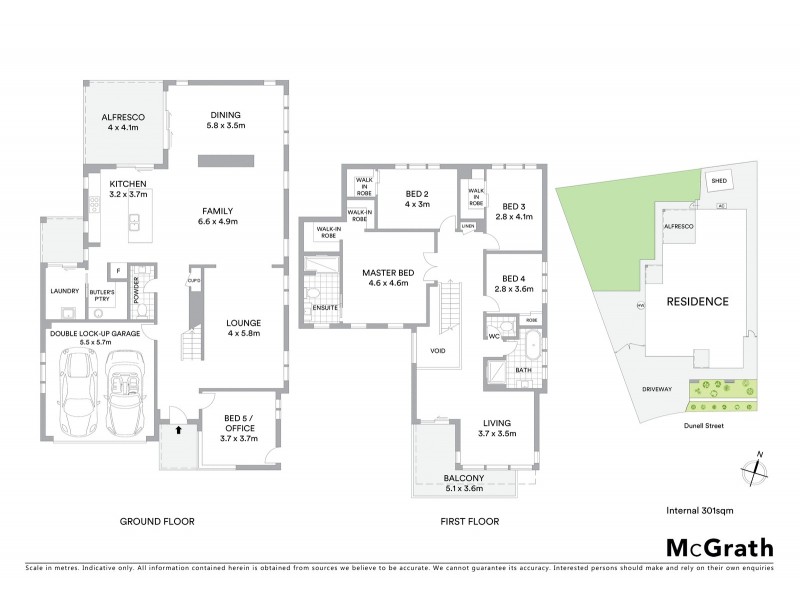 13 Dunell Street, Middleton Grange NSW 2171 Floorplan
