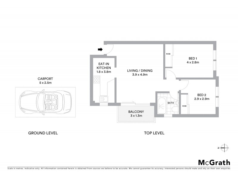 12/1 Calder Road, Rydalmere NSW 2116 Floorplan