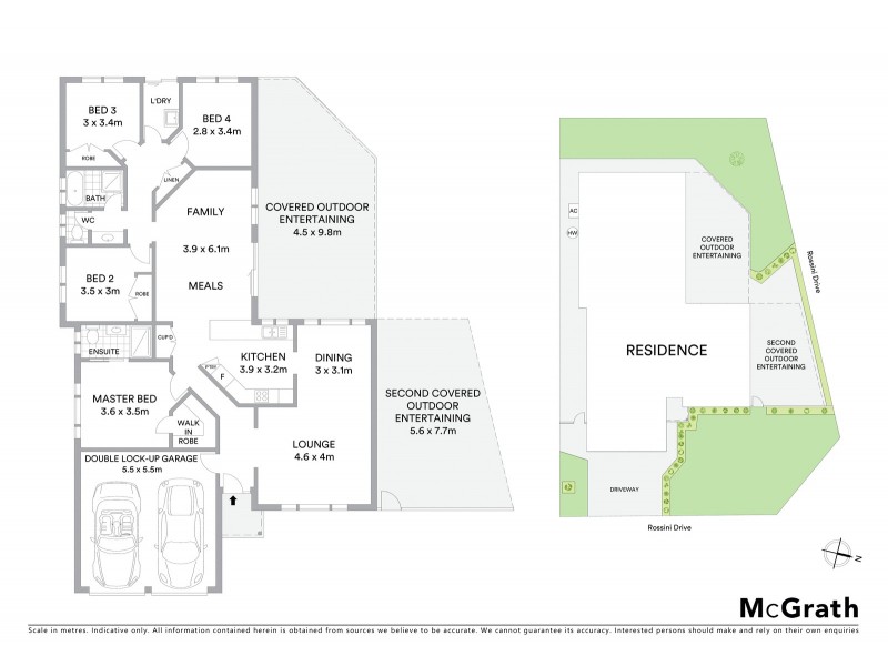 63 Rossini Drive, Hinchinbrook NSW 2168 Floorplan