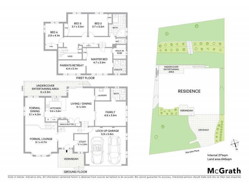 35 Warratta Place, Oatlands NSW 2117 Floorplan