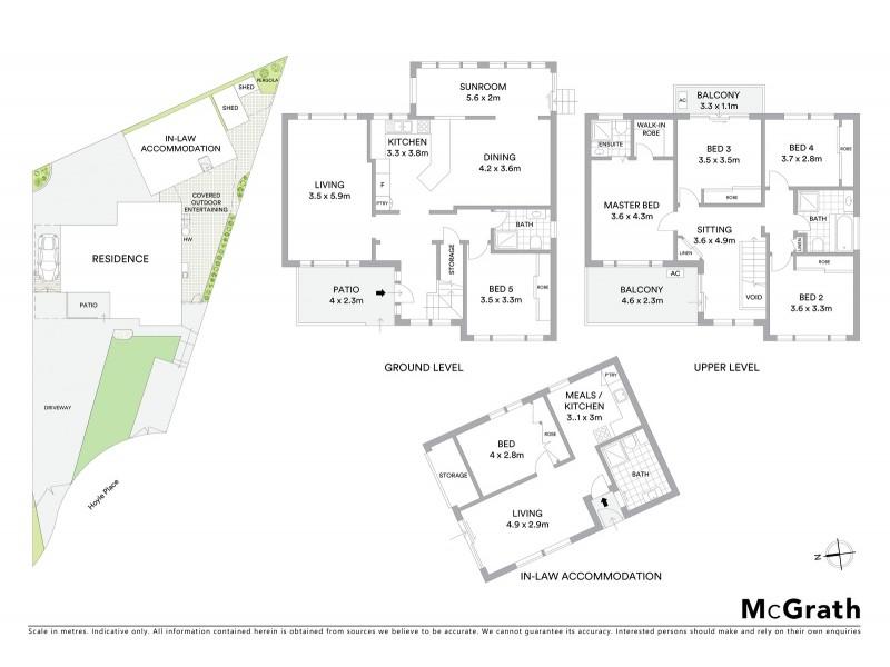7 Hoyle Place, Greenfield Park NSW 2176 Floorplan