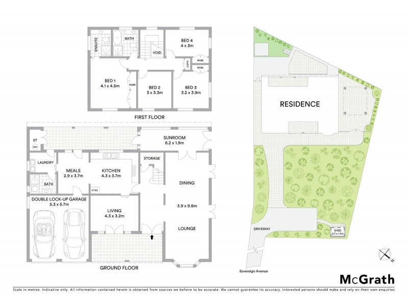 6 Sovereign Avenue, Carlingford NSW 2118 Floorplan